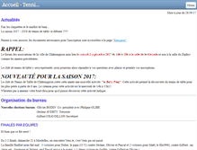 Tablet Screenshot of chateaugiron-tt.com